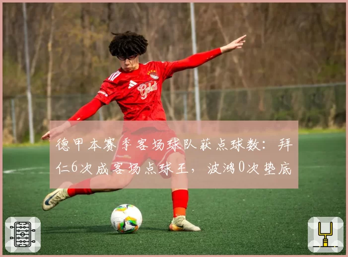 德甲本赛季客场球队获点球数:拜仁6次成客场点球王,波鸿0次垫底