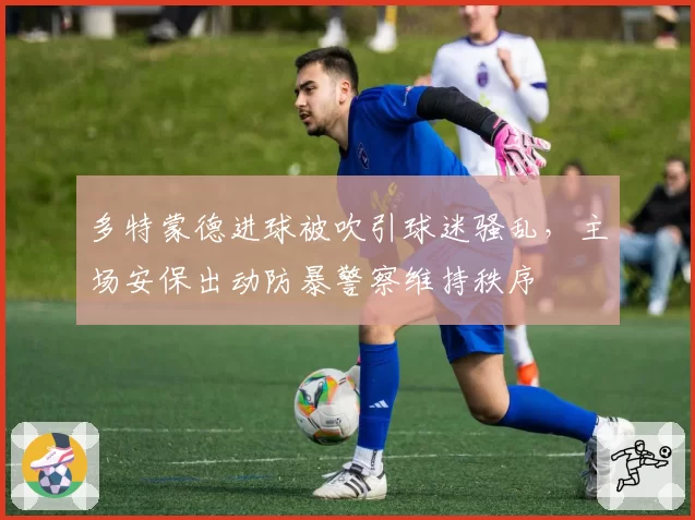 多特蒙德进球被吹引球迷骚乱，主场安保出动防暴警察维持秩序