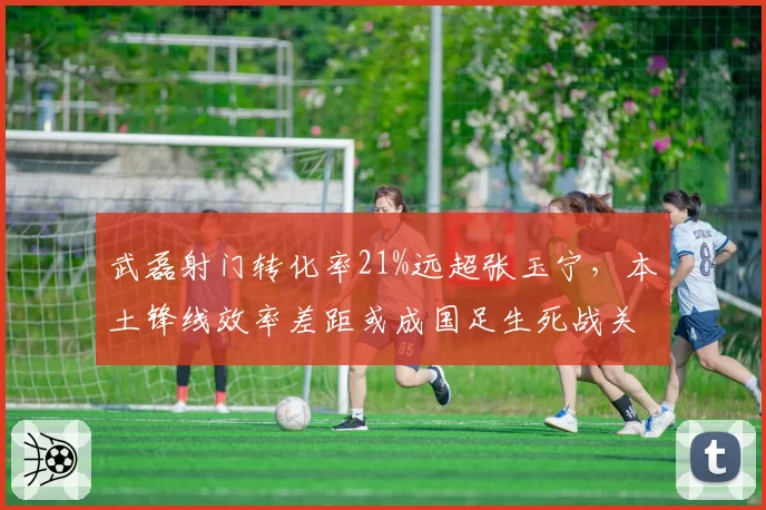 武磊射门转化率21%远超张玉宁,本土锋线效率差距或成国足生死战关键